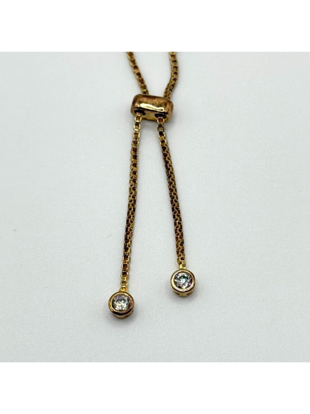 Kendra Scott Gold-Tone Adjustable Bracelet With Crystal Accents - Picture 5 of 5